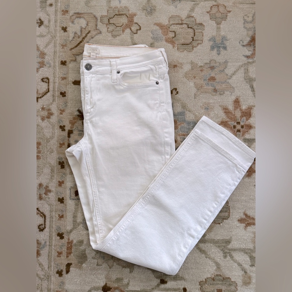 J Crew Women's White Jeans, Size 31